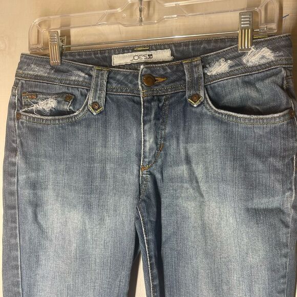 Joe’s jeans flare leg distressed denim jeans, size 28‎ - Picture 5 of 15